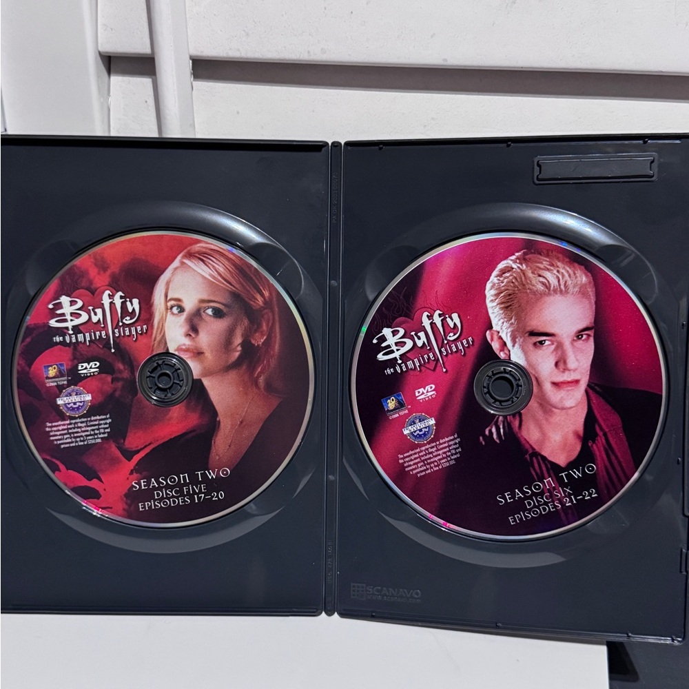 🩸✨ Buffy the Vampire Slayer – Season Two (DVD) High School Drama Meets Demons - Picture 5 of 16